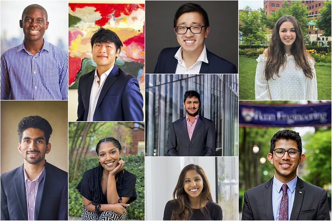 Top row (from left to right): Kwaku Owusu, Hyungtae Kim, Philip Chen (top), Aditya Siroya (middle), Artemis Panagopoulou. Bottom row (from left to right): Nikil Ragav, Mckayla Warwick, Meera Menon, Shivansh Inamdar