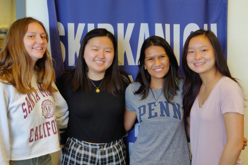 Members of Penn's iGEM team pose together