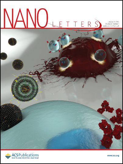 Nano Letters cover featuring LNP Research