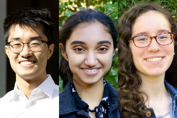 Joshua Chen, Shriya Karam and Laila Barakat Norford