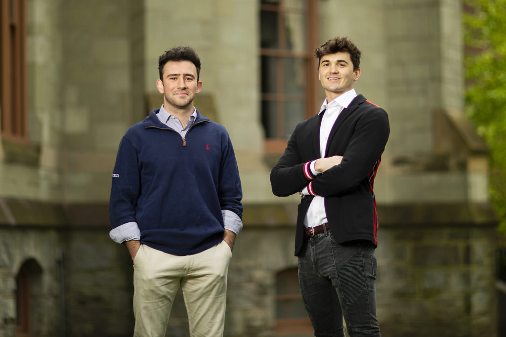 Grapevine Founders - William Danon and Luca Yancopoulos