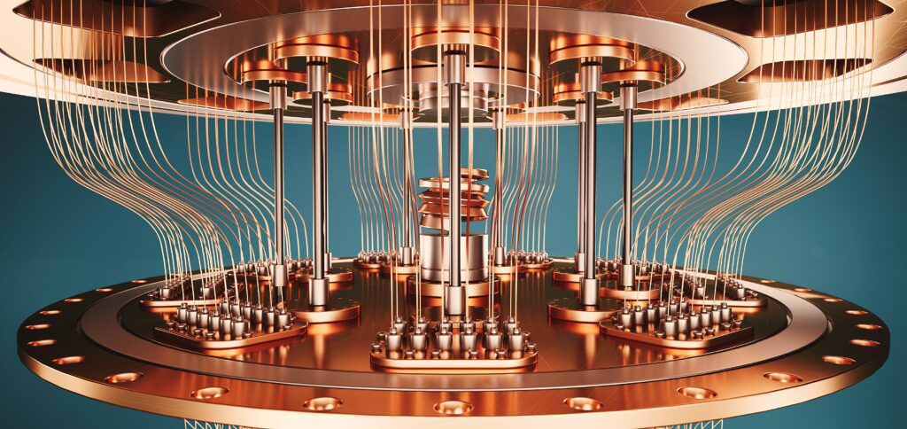 Picture of a Quantum Computer 