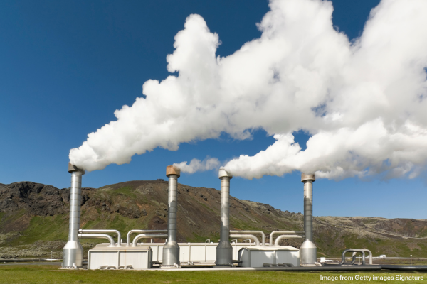 Picture of a geothermal site